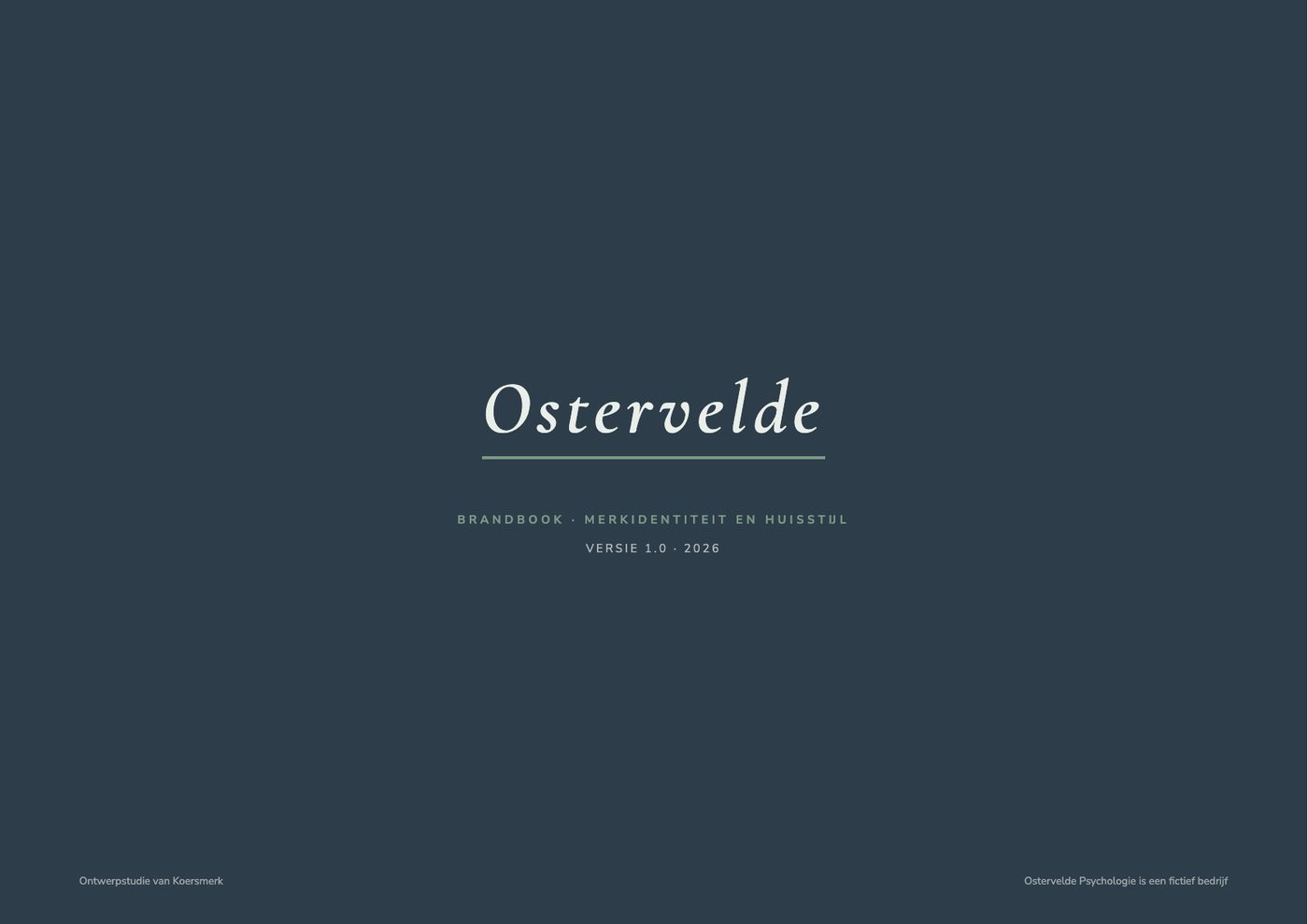 Brandbook van Ostervelde Psychologie